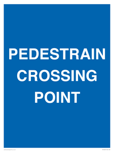 PEDESTRAIN CROSSING POINT